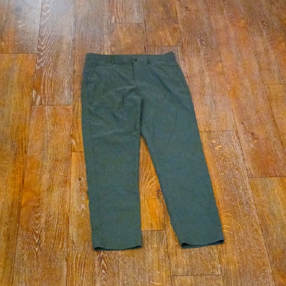 Fashion Men's Olive Green Casual Pants